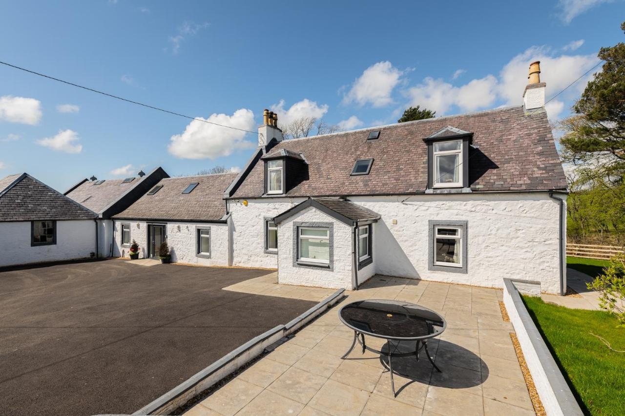 Nether Newton - Sleeps 10, Hottub, Sauna, Private Garden Newmilns Buitenkant foto
